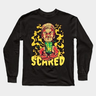 scared Long Sleeve T-Shirt